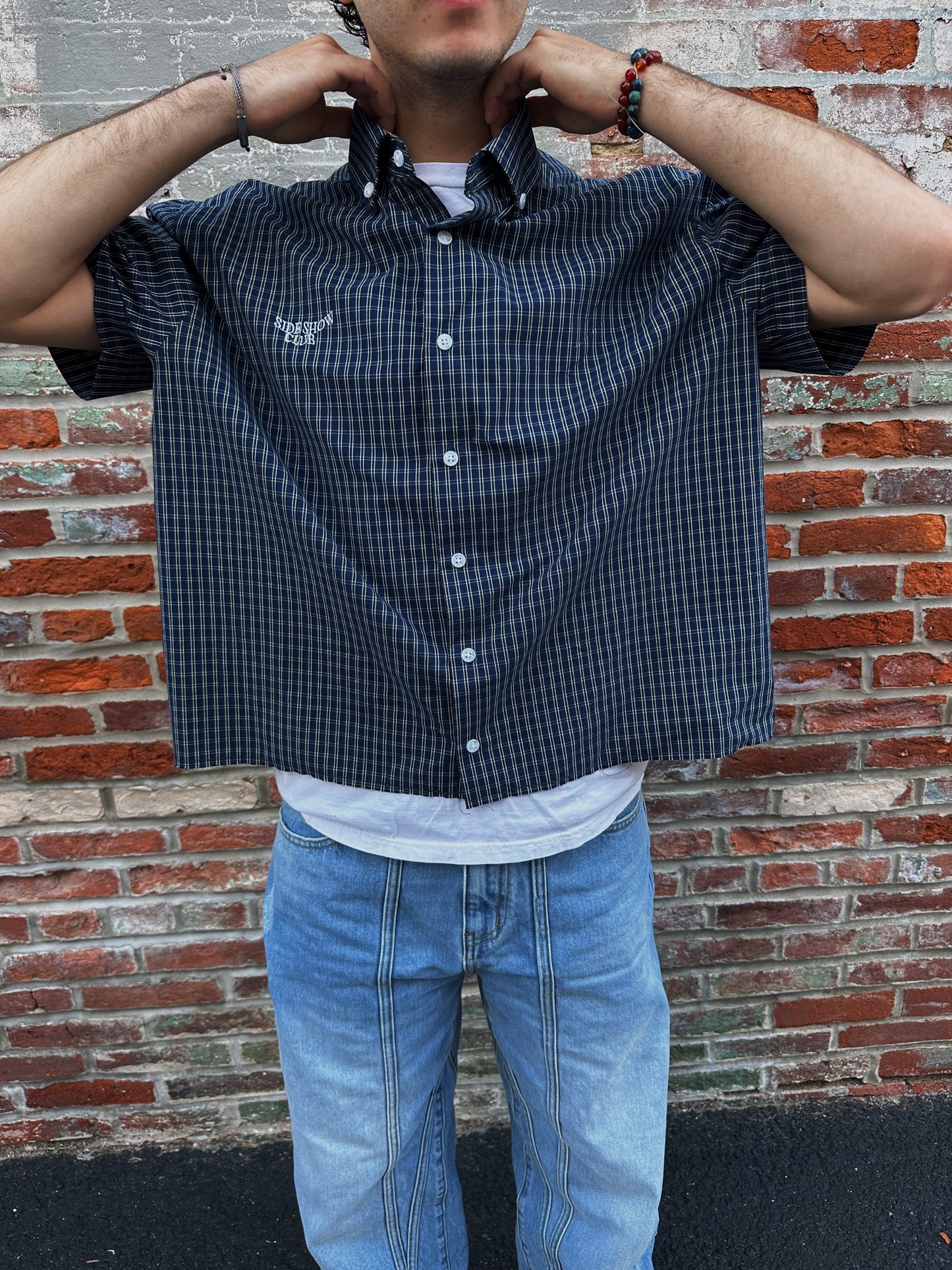 Cropped Button Up
