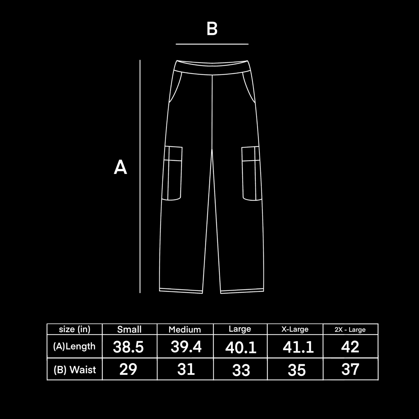 PANTALONES DEPORTIVOS CARGOS (CARBÓN)